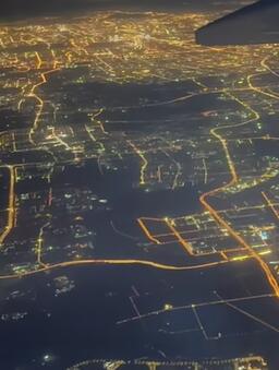 飞越苏州·昆山·常熟·无锡·张家港·江阴·靖江·常州·丹阳·民航视角