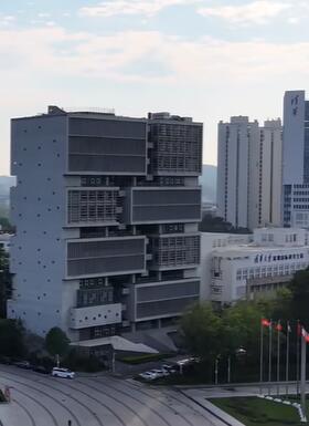 航拍清华大学深圳校区