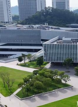 航拍深圳大学丽湖校区