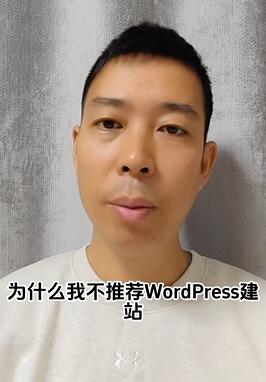 为什么我不推荐WordPress建站