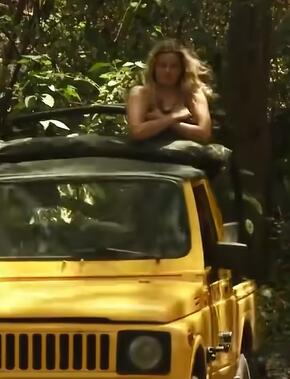 陌生男女荒野赤裸求生21天,壮汉遇甜美小姐姐