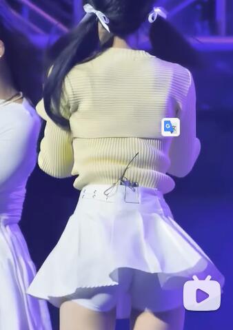 Arin小姐姐百褶裙直拍慢放~002