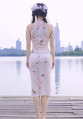 文艺复兴!旗袍扭进你心里啦【落花情】