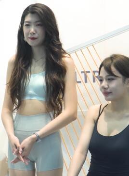 SIUF 2023深圳内衣展 清溢德 美女模特内衣秀场