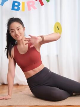 音乐选对了平板支撑真的不累!睡前来一组,持续燃脂一整晚