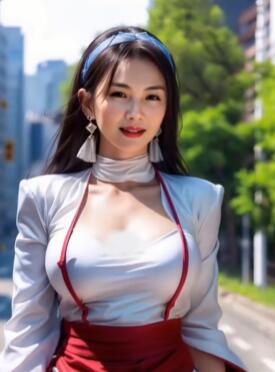 刘涛换脸拳皇AI神乐千鹤