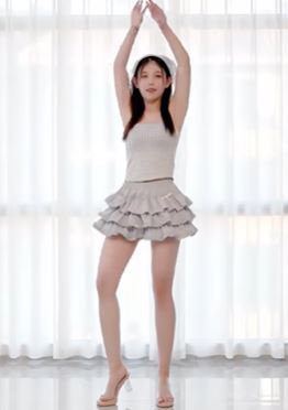 今天是没有刘海的温温