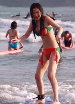 三亚后海度假村走一走,全是比基尼小姐姐,太爱了