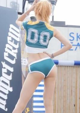 韩模大赛泳装 (8)