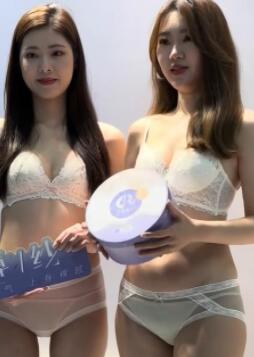 2023SIUF 深圳内衣展 两位超漂亮的内衣模特