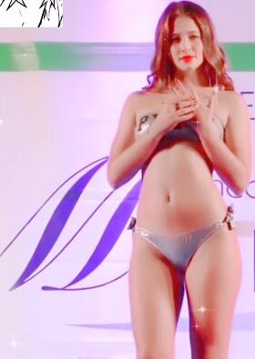 模特秀泳装时尚走秀35