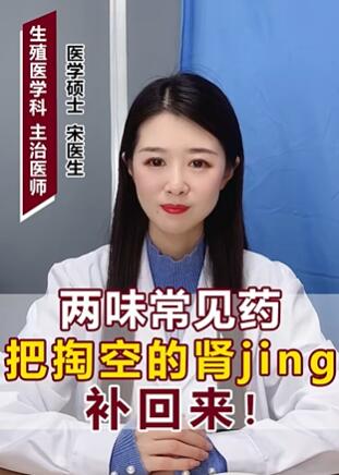 两味常见药把掏空的肾精补回来