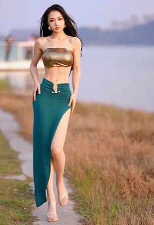 如此模特,这辈子直了 @麻辣小龙夏