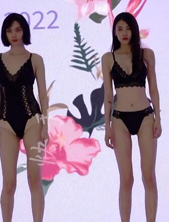 快手精品时尚美女模特T台走秀10