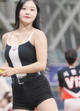 韩国Seri Yoo拉拉队精彩表演-热舞 汗流夹背 有氧舞蹈