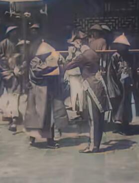 1900年拍的清朝真实影像,看看当时的日子有多惨