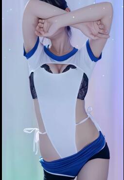 精简版蓝色水军服