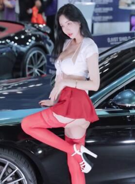 韩国车模 JUST SHIELD Model meyou 2024 AutoSalonWeek