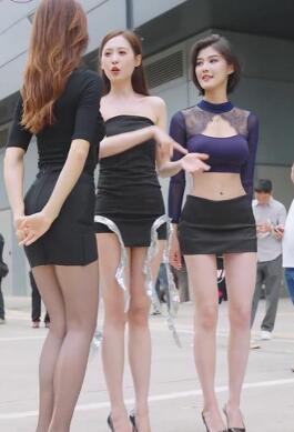 2024深圳粵港澳大湾区车展 Racing Model 程儿 车模随拍