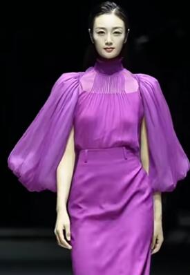 2022秋冬深圳时装周模特陈婷婷