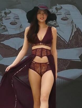 内衣设计大赛彩排秀#时装秀 超模