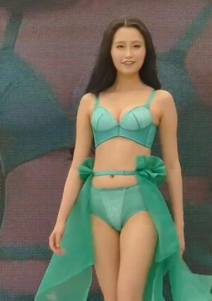 高颜值模特秀,走出青春风采