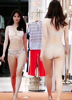 高清美女模特 时尚内衣模特走秀4