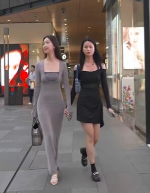 4K HDR 街拍成都太古里,各种黑丝福利多多